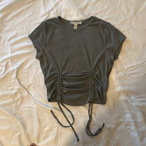 Grey Synch Crop Top (3 FOR $55)